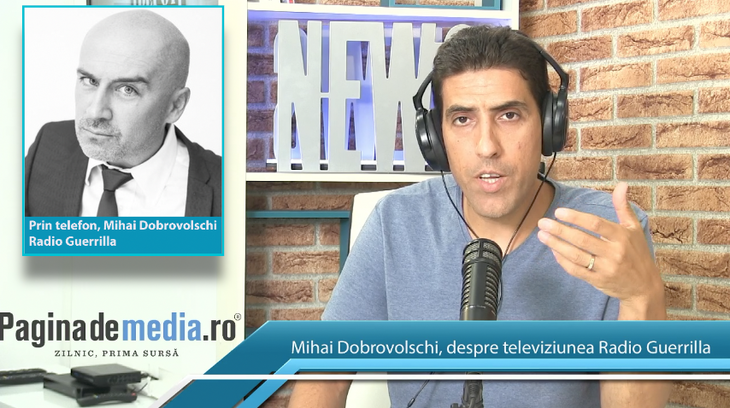 VIDEO. Mihai Dobrovolschi, TOTUL despre Radio Guerrilla TV: "O să avem studio nou şi producţii pentru TV. Nu o să fie o retransmisie la nesfârşit din radio"
