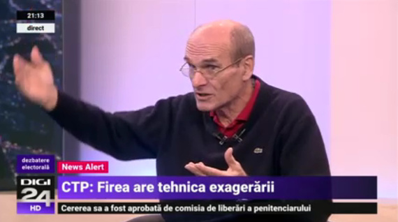 LECŢIA DE PRESĂ. CTP, ironic şi critic cu Prelipceanu după interviul cu Firea. „A vorbit despre ce a vrut ea", "Nu v-aţi pregătit pentru a-i pune întrebări ţintite"