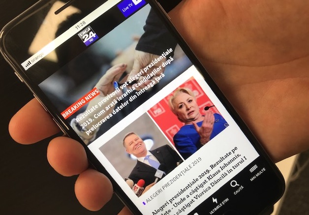 Ştirile Digi24 sunt disponibile şi într-o aplicaţie de mobil. Ce conţine platforma