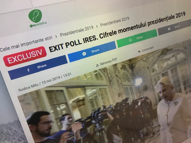 Legal sau nu? Multe site-uri au dat sondaje electorale şi în timpul zilei. Ce spune legea? Preşedintele AEP: "Am primit sesizări"