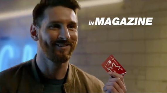 VIDEO. „Poate nu aţi crezut, dar e pe bune”. Messi, star într-o reclamă Banca Transilvania