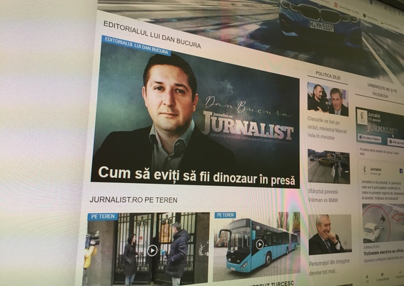 Site de jurnalist: Jurnalist.ro. Un fost ziarist de la Adevărul, EVZ şi B1 TV şi-a făcut propriul site de ştiri