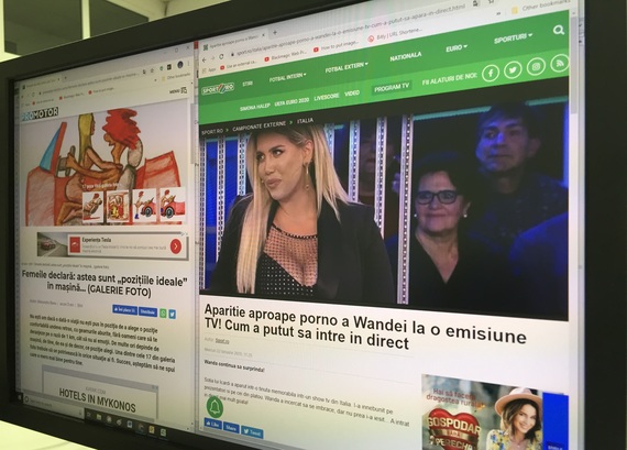 SURPRIZĂ? Şoc, sex şi iar sex. Ce se citeşte online? De la "poziţii ideale" la apariţii "aproape porno". Cam 10 din primele 20 de articole au referiri sexuale.