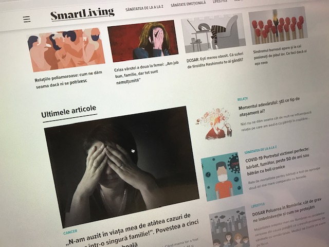 NOU. Smartliving, site de sănătate, de la Răzvan Ionescu şi ZYX, regia de publicitate Recorder