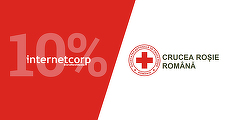 InternetCorp, regie şi publisher online, donează 10% din campaniile de comunicare către Crucea Roşie Română
