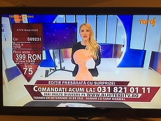 FOTO. Măşti de protecţie vândute prin teleshopping. La Taraf TV: Reduse de la 399 de lei, la 265 de lei