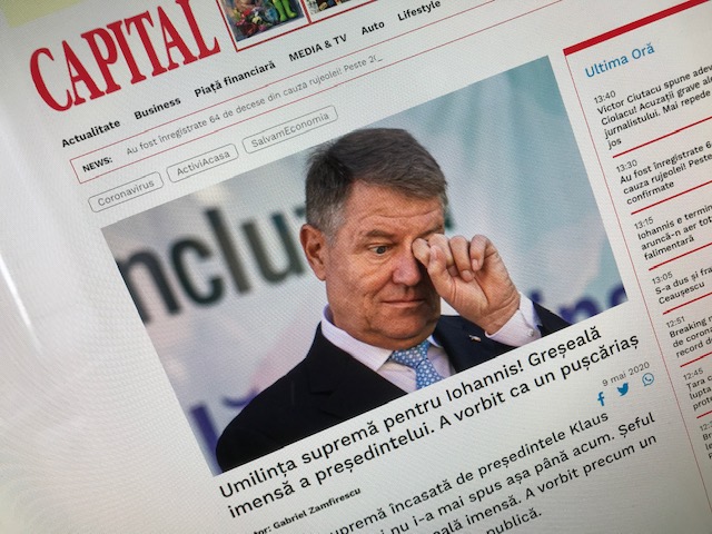 FOTO. Capital.ro, nou redactor-şef, după plecarea Ancăi Andrei. Titlurile au rămas în aceeaşi notă