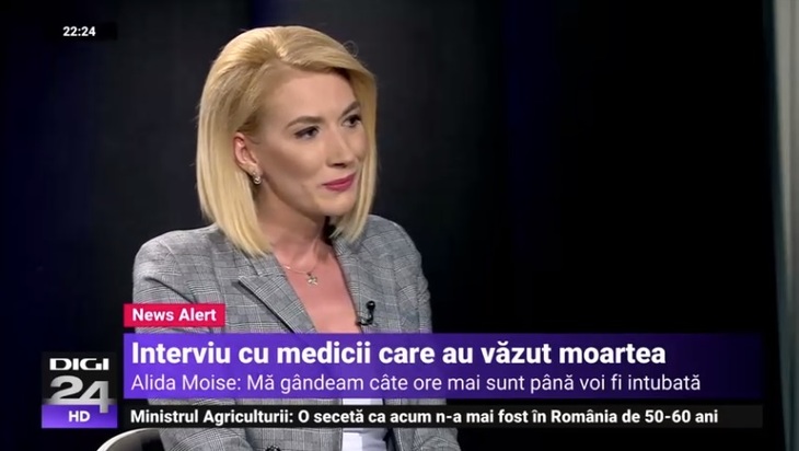 VIDEO. Gest. Carla Tănasie i-a cerut iertare medicului pe care l-a dat mort de coronavirus. Chiar în interviul cu el