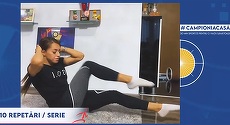 VIDEO. Mutu, Marian Drăgulescu sau Larisa Iordache, „antrenori” la televizor. TVR va difuza clipuri cu exerciţii fizice, „predate” de sportivi români