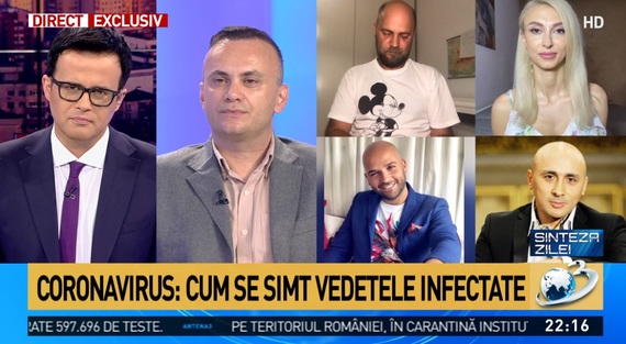 Covid la Antene. Andrei Stefanescu – Antena Stars şi Te cunosc de undeva – a confirmat. Marcel Pavel a aflat din emisiunea lui Gâdea că e pozitiv