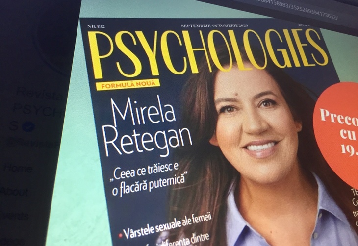 Revista Psychologies reapare la tarabe. Pe hârtie. Când apare primul număr, cu Mirela Retegan pe copertă?