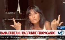 Antena 3 a dat o secvenţă „fără bip”, cu Dana Budeanu. Ce s-a zis pe post?