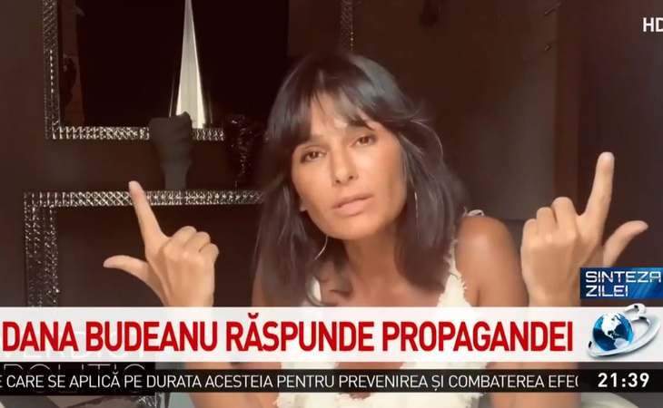 Antena 3 a dat o secvenţă „fără bip”, cu Dana Budeanu. Ce s-a zis pe post?
