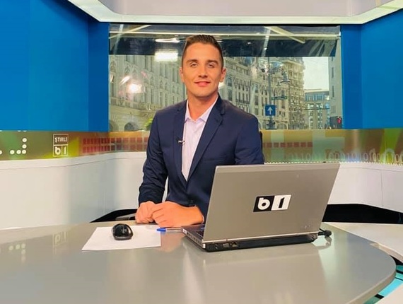 O faţă nouă la ştirile B1 TV. A fost corespondent la Ştirile Pro TV