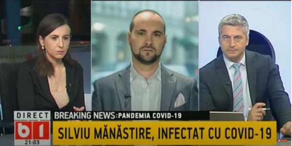 Silviu Mănăstire, infectat cu Coronavirus: „Am o formă asimptomatică”