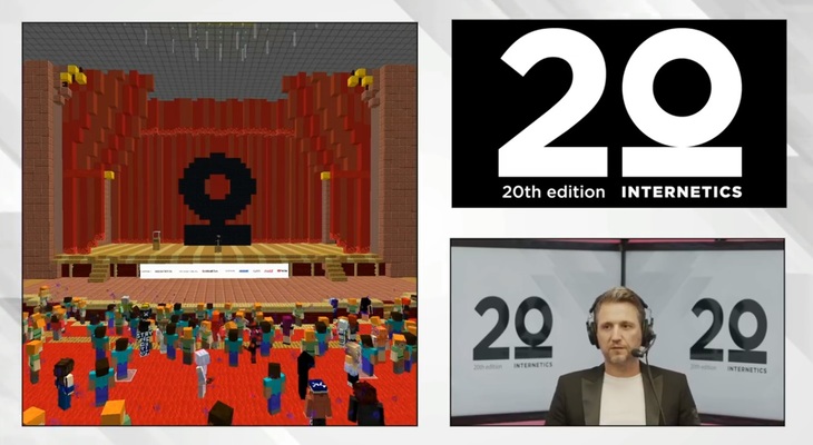 INOVATIV. Gala Internetics „recreată” în jocul Minecraft. Competiţia şi-a aflat câştigătorii: MRM - agenţia anului şi KFC - clientul anului