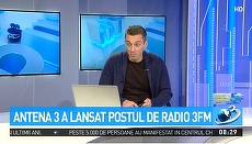 De azi: Antena 3 se aude şi în FM. S-a lansat radioul 3FM