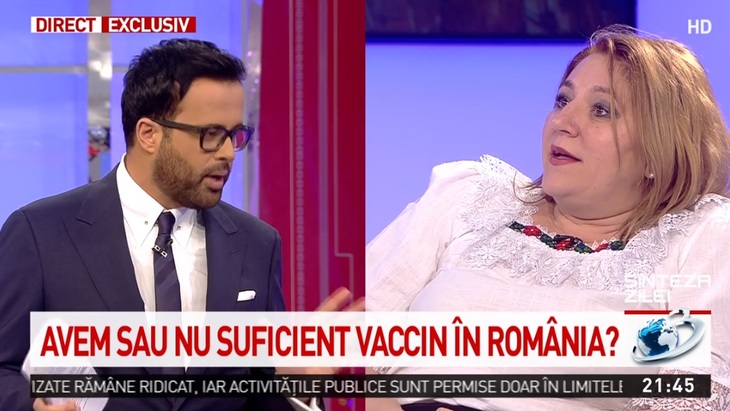 VIDEO. Diana Şoşoacă a plecat din studioul Antena 3, după ce a fost mustrată de Gâdea: "Aici eu pun întrebările"
