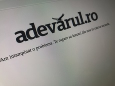 A picat site-ul Adevărul. Nu poate fi accesat