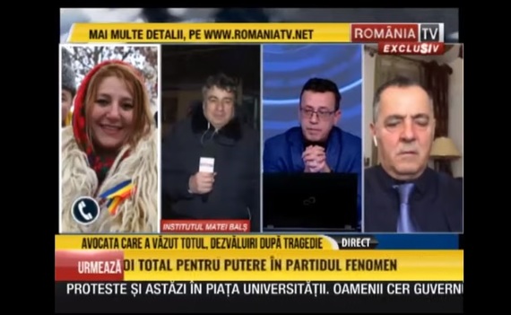 După Gâdea, senatoarea Şoşoacă s-a contrat şi cu Ciutacu de la România TV: „Păstraţi-vă în limitele jurnalismului”