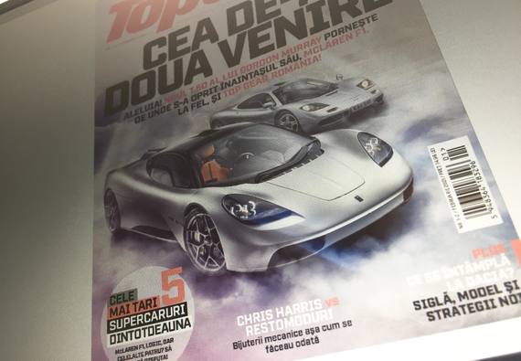 Revista BBC TopGear, din nou în România. Primul număr, la chioşcuri