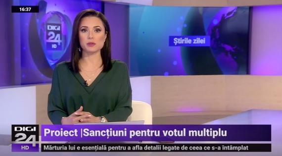 VIDEO. Au scăpat „porumbelul” pe post. Înjurătură la Digi24, în direct