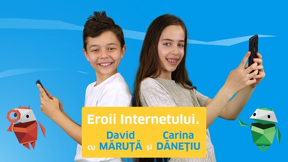 VIDEO. Eroii Internetului. Carina Dăneţiu şi David Măruţă, băiatul Andrei şi al lui Cătălin Măruţă, podcast la Itsy Bitsty