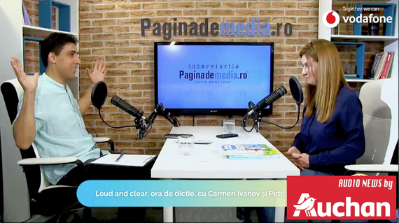 Ascultaţi Ştirile Paginademedia. Am lansat Loud&Clear, primul podcast de dicţie din România 