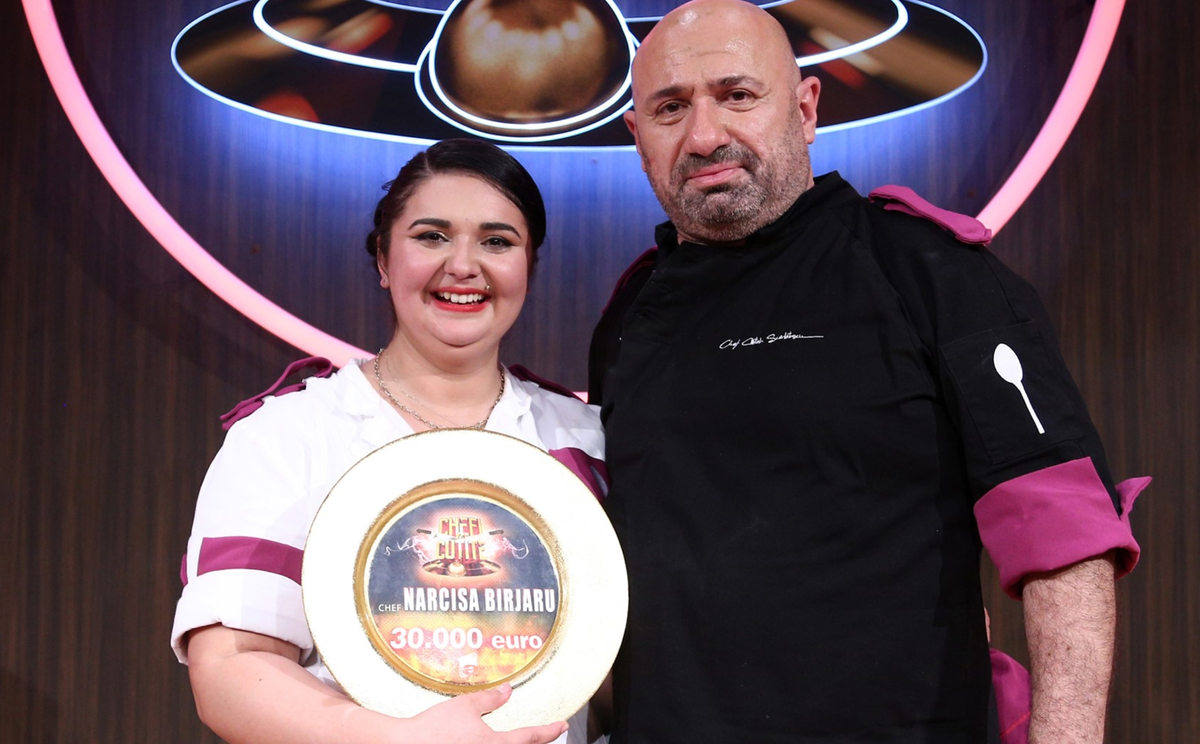 Brewery Planet toothache Narcisa Birjaru, prima femeie câştigătoare la Chefi la cuţite. A făcut  parte din echipa lui Chef Scărlătescu