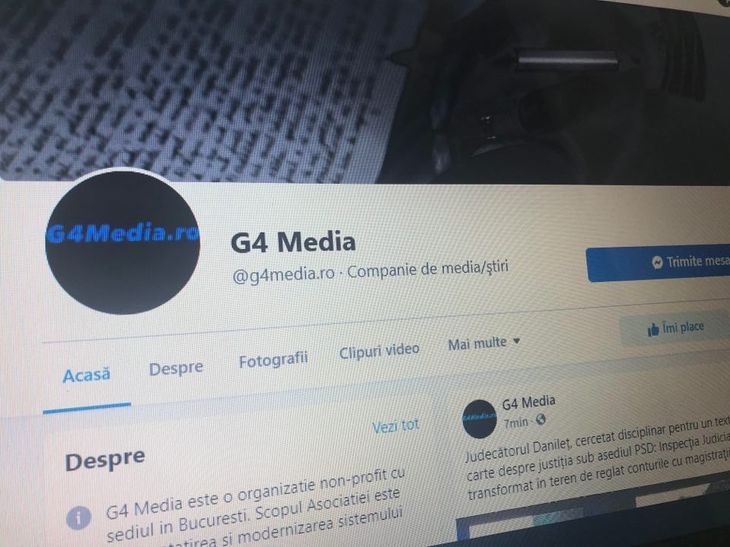Două articole de pe G4Media au fost scoase de pe Facebook. Care este motivul