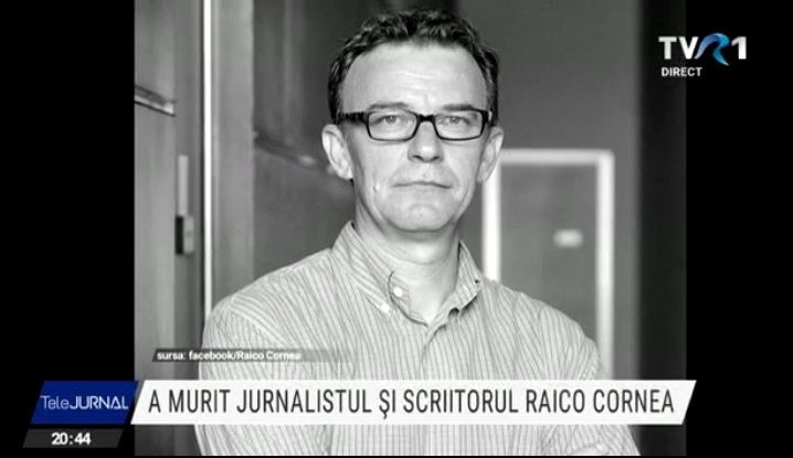 S-a stins Raico Cornea, jurnalist TVR şi fost şef TVR 1