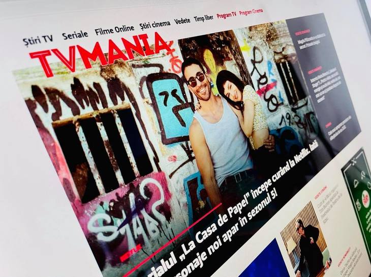 Site-ul TVMania s-a relansat. Marea noutate: programul TV online, nu numai în revista tipărită