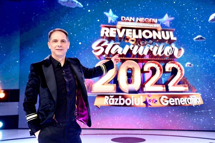 Revelionul 22 pentru Dan Negru: „Ultimul cu măşti”, spune vedeta Antenei 1. La cât începe Revelionul Starurilor 2022? 