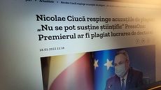  „În meseria noastră asta se cheamă că omori subiectul”. Cum s-a comportat site-ul Digi24 „cu mănuşi” în cazul plagiatului premierului Ciucă. O analiză de Mona Dîrţu.