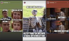 De râsul stand-up-rilor! Festival de glume şi ironii după ce Stand Up Revolution n-a mai început