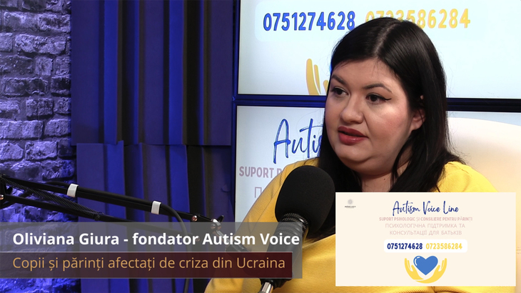 PODCAST SPECIAL. Ce le spunem copiilor despre război? Linie specială AUTISM VOICE pentru părinţi din România şi Ucraina