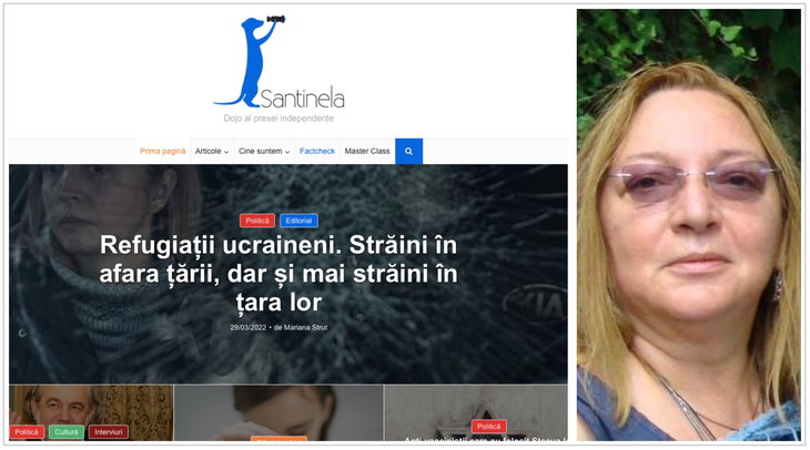 NOU. Santinela.net, proiect lansat de Roxana Dascălu, fostă jurnalistă Reuters în zone de război. Printre semnături, Ovidiu Nahoi şi Ondine Gherguţ