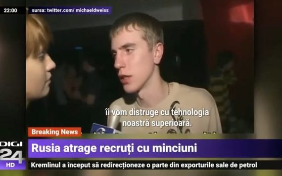 Gafă la Digi 24, semnalată de G4Media. Un clip viral de acum 14 ani, prezentat ca discuţie despre război
