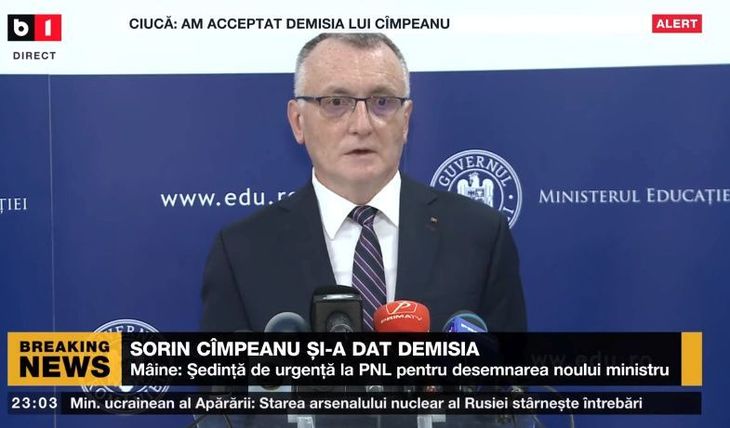 Când presa (mai) contează: Ministrul Câmpeanu, demisie după ancheta Emiliei Şercan
