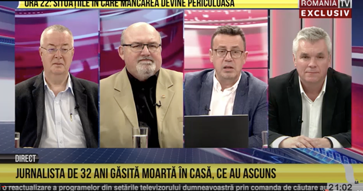 Jurnalista România TV Liliana Ruse, în cazul Iulia Marin: "Un om nu poate fi redus la boala sa." Andreea Creţulescu, reacţie în redacţie după burtiera pusă pe emisiunea ei