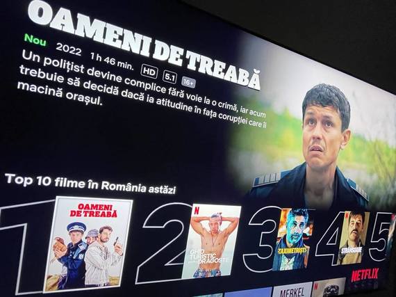 Oameni de treabă, filmul care a câştigat la Gopo, în topul celor mai vizionate pe Netflix