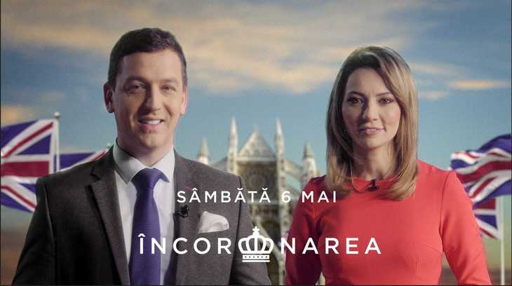 Euronews România, program special cu ocazia încoronării regelui Charles. Vitalie Cojocari şi Andreea Gurban, live din Londra