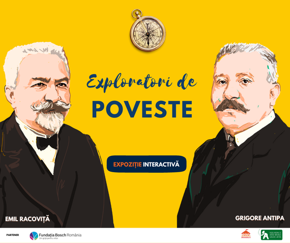 Cinci ani de Afostodată.ro, un proiect cu poveşti în limbaj mimico gestual. Expoziţie despre Emil Racoviţă şi Exploratori de Poveste pe 1 iunie, la Muzeul Grigore Antipa