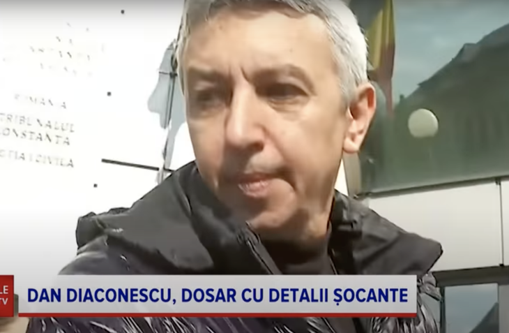 Dan Diaconescu a fost trimis în judecată de Parchetul de pe lângă Judecătoria Constanţa / captură: Pro TV