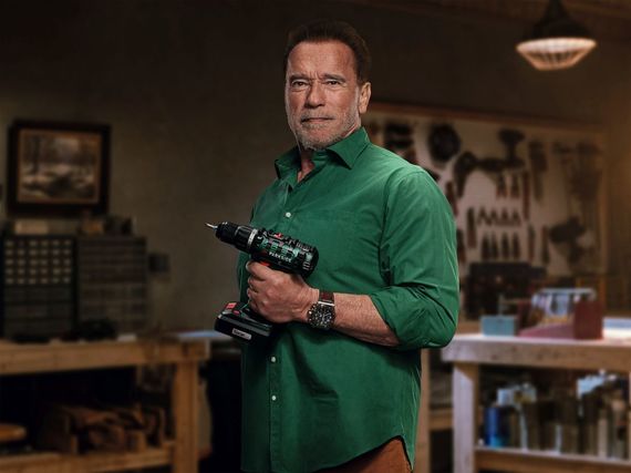 Arnold Schwarzenegger este imaginea brandului Parkside