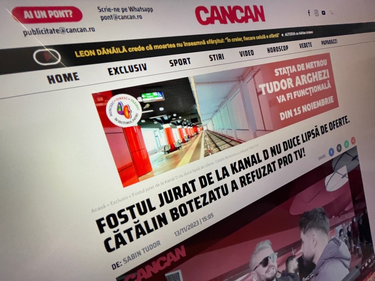 Plecare la vârful Cancan: redactorul-şef părăseşte redacţia după mai puţin de un an