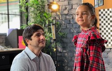 Primele imagini video cu Eva, fata lui Cătălin Măruţă şi a Andrei, din filmul „Tati Part-Time”