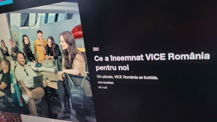 Publicaţia Vice România s-a închis. 10 angajaţi au fost concediaţi