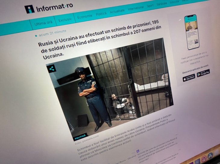 Redactorul-şef de la Ziare.com, acum şeful unei noi platforme inedite: un site care arată cum e tratată aceeaşi ştire în mai multe publicaţii. Fondator: un fost consilier al lui George Maior