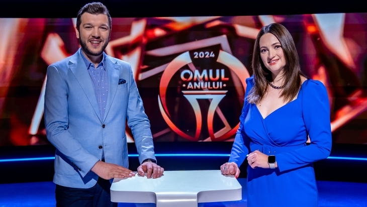 Televiziunea Română dă startul campaniei Omul Anului. Mădălina Dobrovolschi şi Bogdan Muzgoci vor fi prezentatori